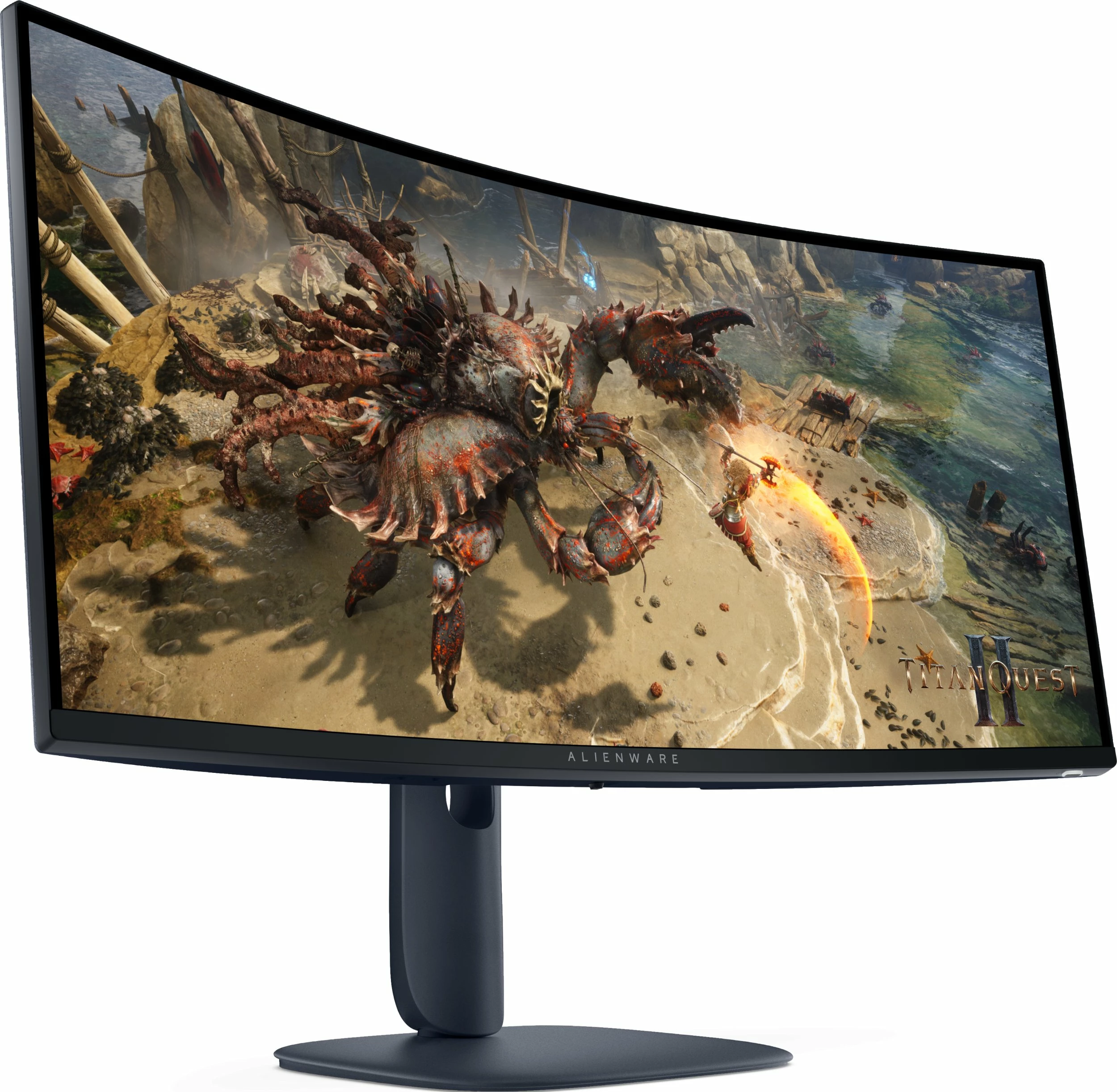 Monitor gaming Dell Alienware AW3425DWM (210-BQWL) 34" UWQHD 180Hz 1ms i lakuar 1500R FreeSync Premium HDR400, i zi