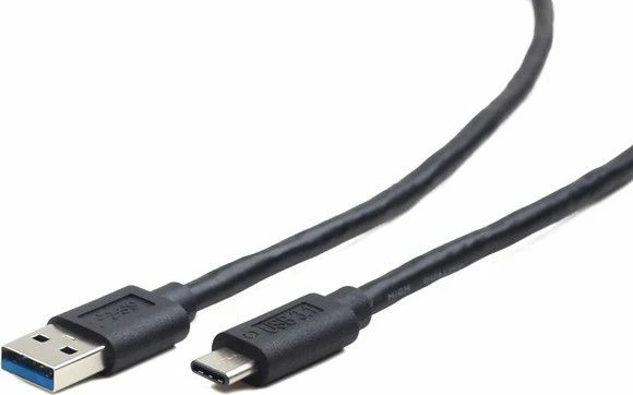 Kablë USB Gembird CCP-USB3-AMCM-1M 1 m USB-A në USB-C USB 3.0, e zezë