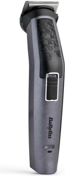 Trimer multifunksional BaByliss MT727E, teh Carbon-Titanium, bateri deri 60 min, set Multi-Grooming, gri