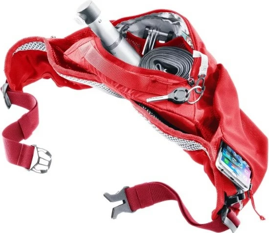 Çantë beli Deuter Pulse 3 l, e kuqe