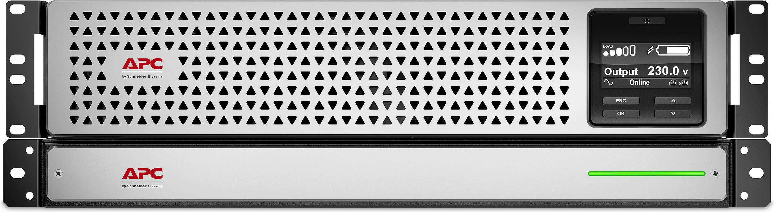 UPS APC Smart-UPS On-Line 1000VA 3U rack, 900W, 230V, 8x C13, Li-Ion, e zezë/gri