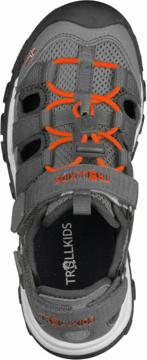 Sandale fëmijë Trollkids, gri