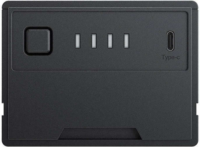 Bateri plug-in EcoFlow Glacier, 298 Wh, për frigorifer portabël, e zezë