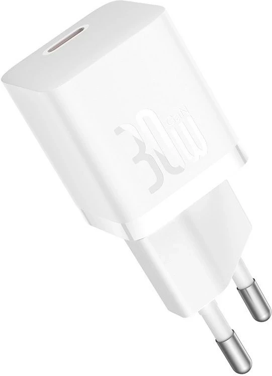 Karikues Baseus P10110902213-01 USB-C GaN5 mini 30W, Bardhë