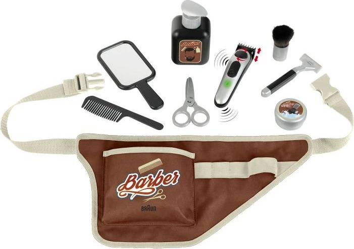 Set berberi lodër Klein Braun 5838, për fëmijë, kafe/bezhë