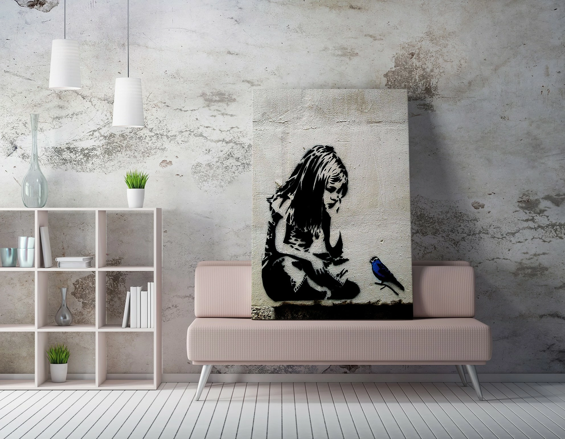 Pikturë dekorative në kanavacë Wallity, WY49, 70x100cm