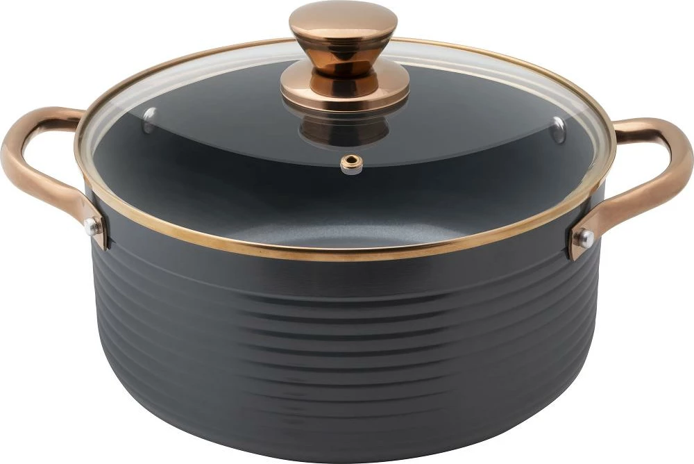 Tenxhere alumini Lamart LT1241 CASSEROLE W/LID 24 cm ORRO