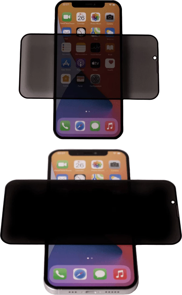 Xham mbrojtës ekrani Premium 23847 për iPhone 17 Pro, Privacy, Edge Full Glue, Full Coverage