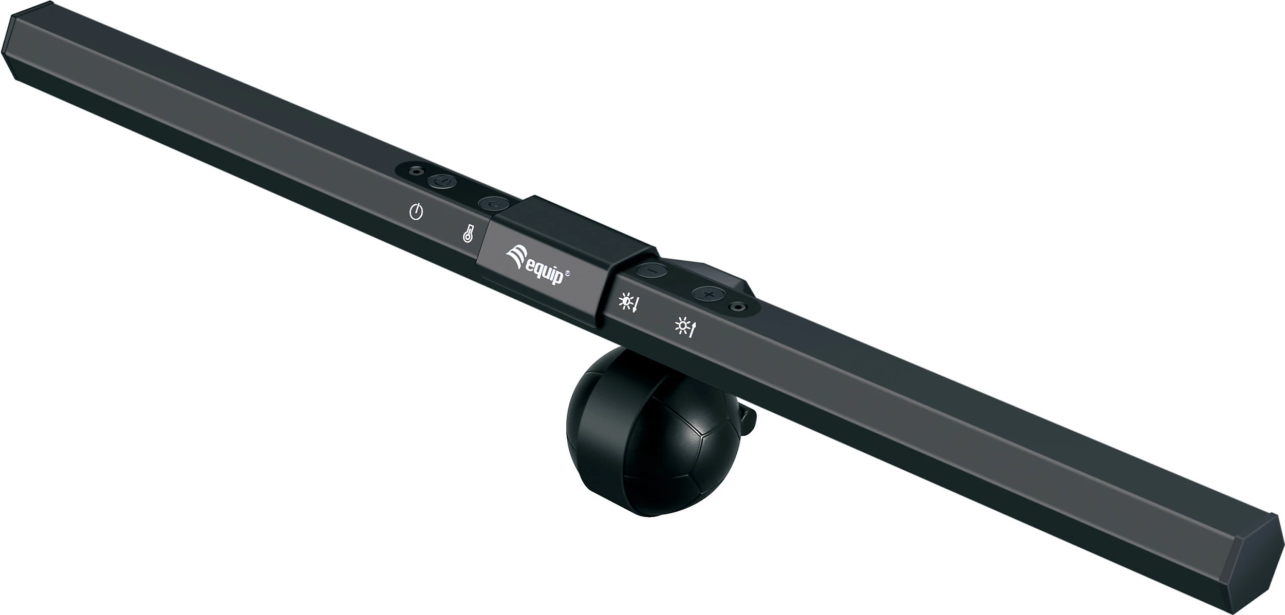 Dritë LED për monitor EQUIP 245450, USB, me dimmer, 6500K, e zezë