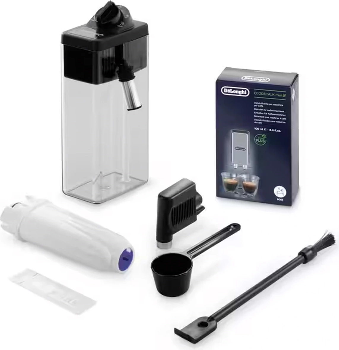 Makine kafeje automatike DeLonghi Dinamica Plus ECAM380.85.SB 15 bar 1.8 L 300 g display me prekje argjend/e zezë