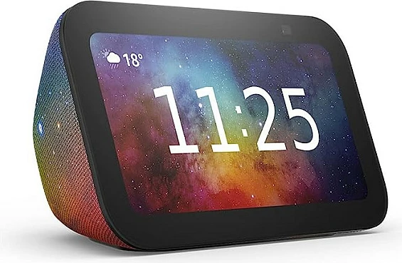 Altoparlant smart Amazon Echo Show 5 (Gjenerata e 3-të) Kids, ekran 5.5", Alexa, Wi‑Fi/Bluetooth, kamera 2 MP, e zezë