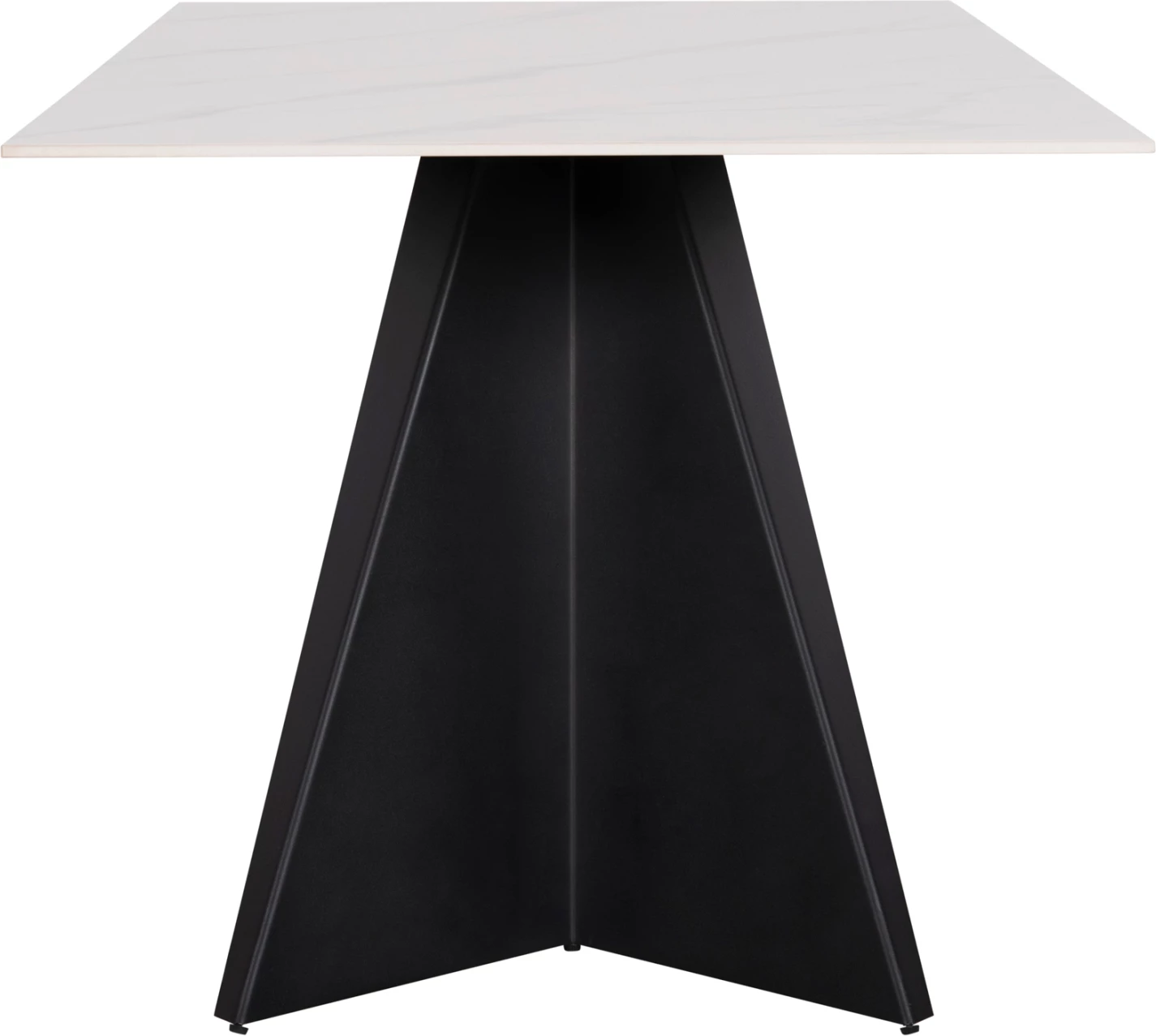 Tavolinë me karrige, 7 pjesë, FH21046, sipërfaqe qeramike, 6 karrige ngjyrë ecru