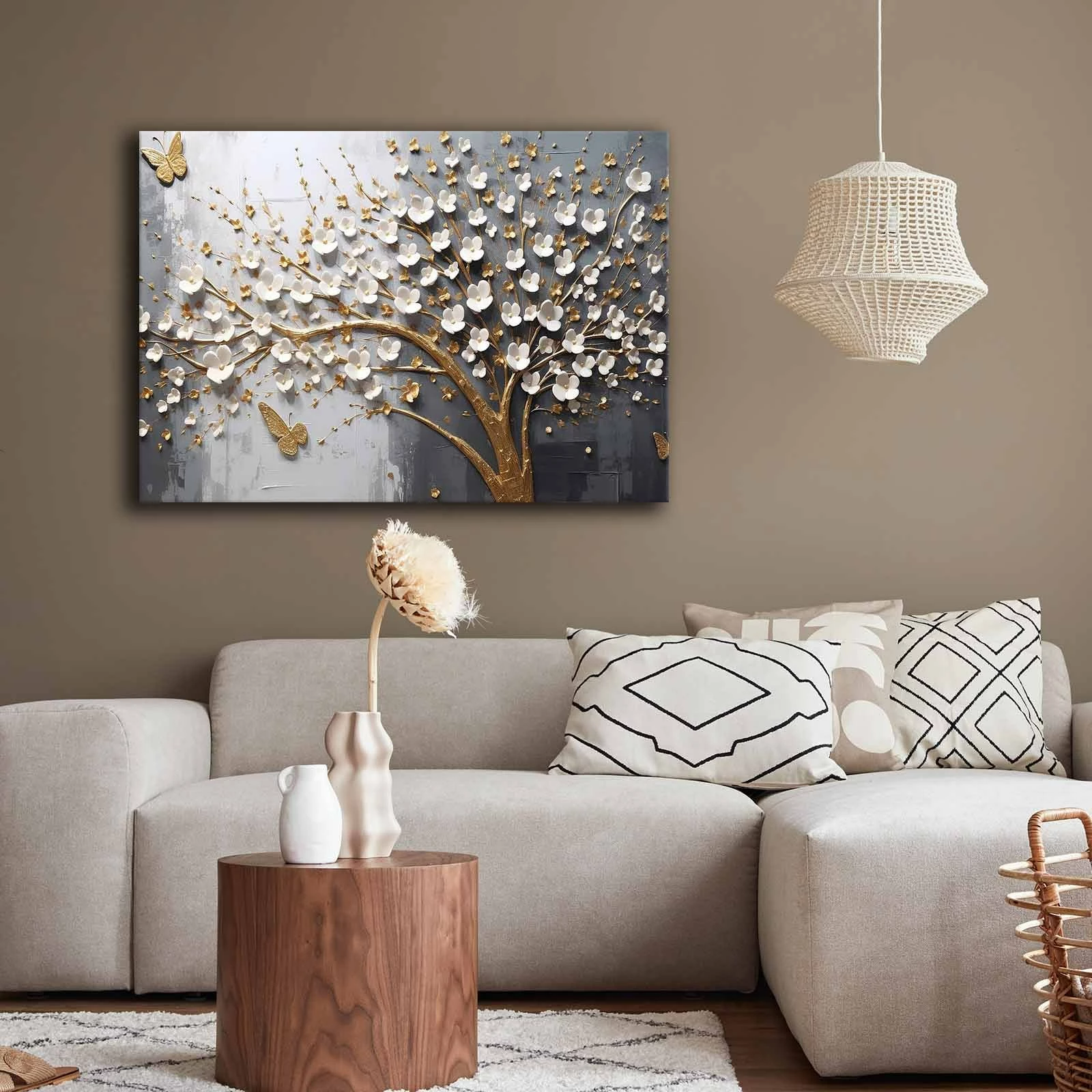 Pikturë dekorative në kanavacë, shumëngjyrëshe, Wallity, 70x100cm