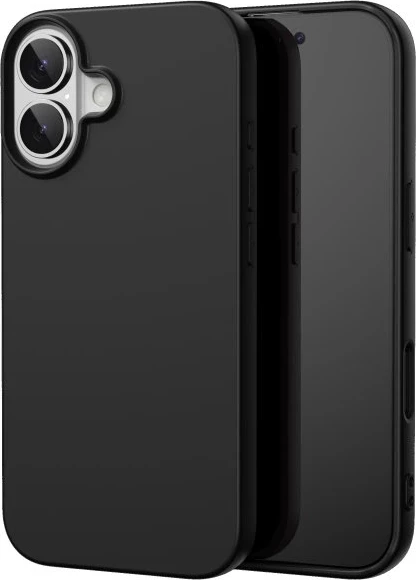 Mbështjellës silikoni për iPhone 17 SWISSTEN Soft Joy, i zi