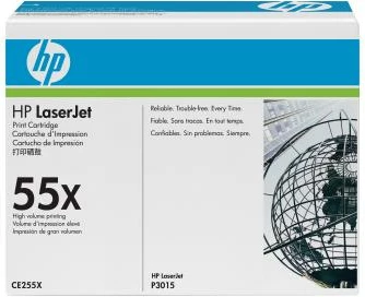 Toner HP 55X (CE255X) 9800-19800 faqe, i zi