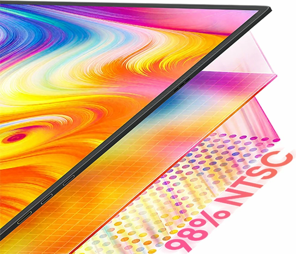 Monitor portativ Zeuslap P25K 16\" IPS 2.5K 2560x1600 60Hz, i zi, set