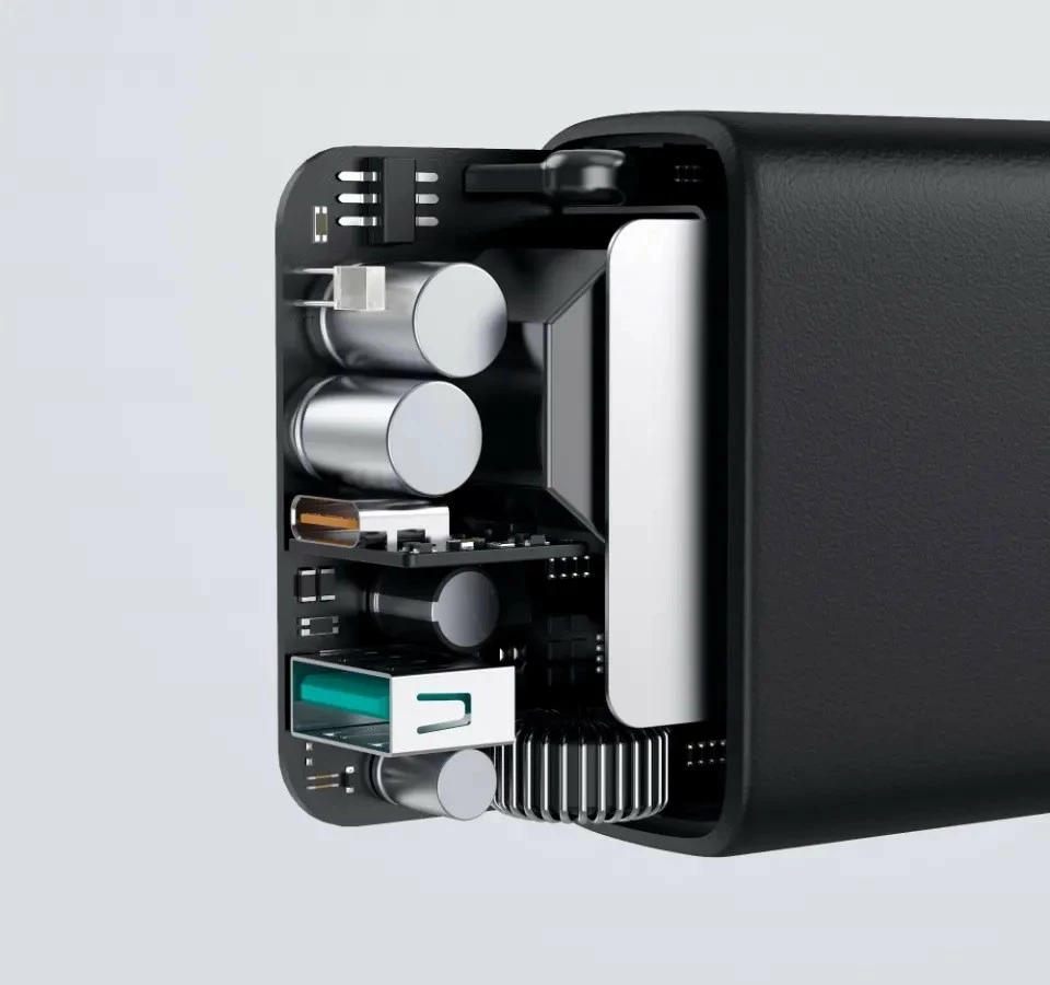 Karikues muri, AUKEY PA-D1, USB Power Delivery 30W, 2 porte (USB-C + USB-A), Dynamic Detect, e zezë