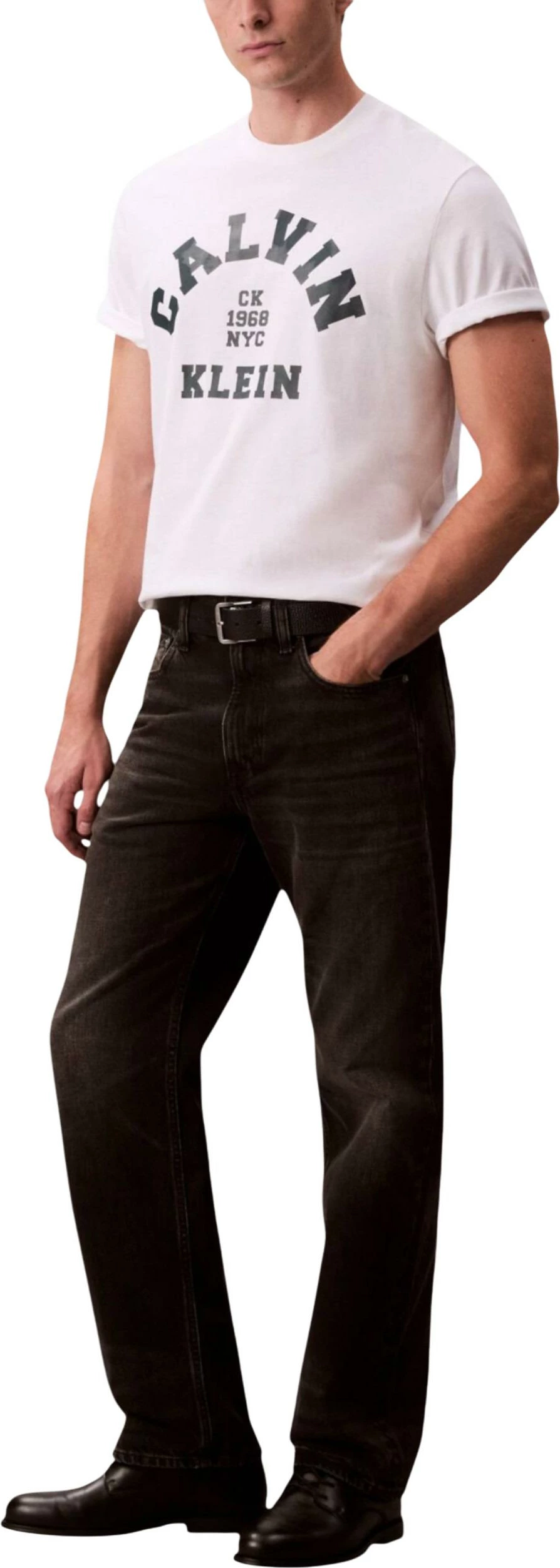 Maicë për meshkuj Calvin Klein Jeans LV04RE810G, e bardhë [Madhësia: L]