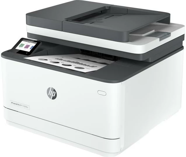Printer multifunksional, HP LaserJet Pro MFP 3102fdw (3G630F#B19), laser mono, ADF, ekran me prekje, bardhë/gri