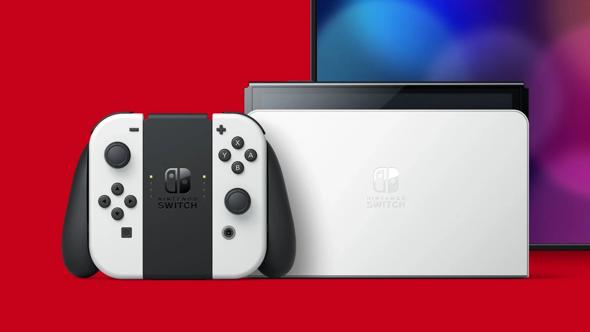 Konzolë portabile Nintendo Switch OLED, 7", 64 GB, Wi-Fi, E bardhë