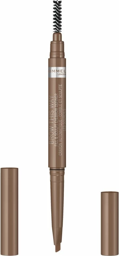Laps për vetulla Rimmel Brow This Way Fill & Sculpt për femra 001 Blonde 0.25g