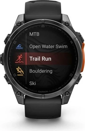 GARMIN Fenix 8 AMOLED  Slate Grey & Black, 47 mm