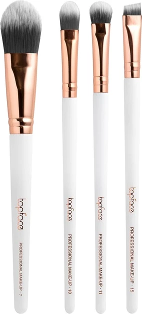 Set brushash për grim Topface Special Brush PT901 për femra, 4 copë