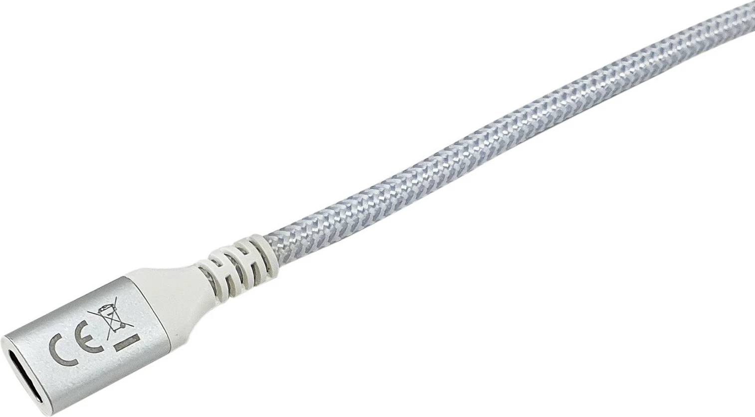 Kabllo zgjatuese USB C në USB C Equip 128375, 0.5m, 10Gbps, 100W, e bardhë