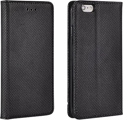 Mbështjellës magnetik flip HAVANA për Nokia 5.3, funksion standi, hapësirë për kartelë, i zi