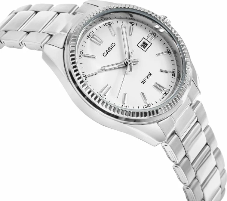 Orë dore femrash Casio LTP-1302PD-7A1VEG, argjend