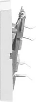 Kapak switch Busch-Jaeger 1785-84, 63x63 mm, i bardhë