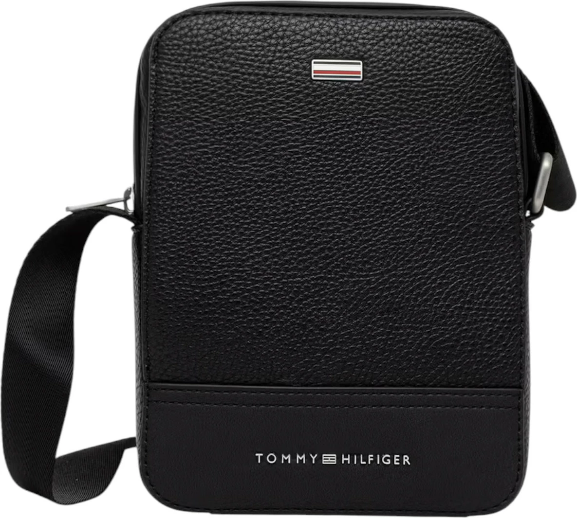 Çantë crossbody Tommy Hilfiger TH Central Mini Reporter AM0AM14433, për meshkuj, e zezë