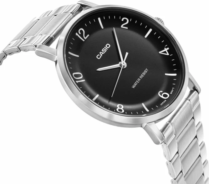 Orë dore për meshkuj CASIO, argjendtë