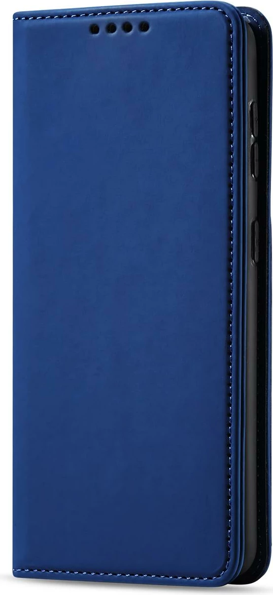 Mbështjellës Hurtel Magnet Card Case për Samsung Galaxy S22+, me kapak, portofol, stand, Blu