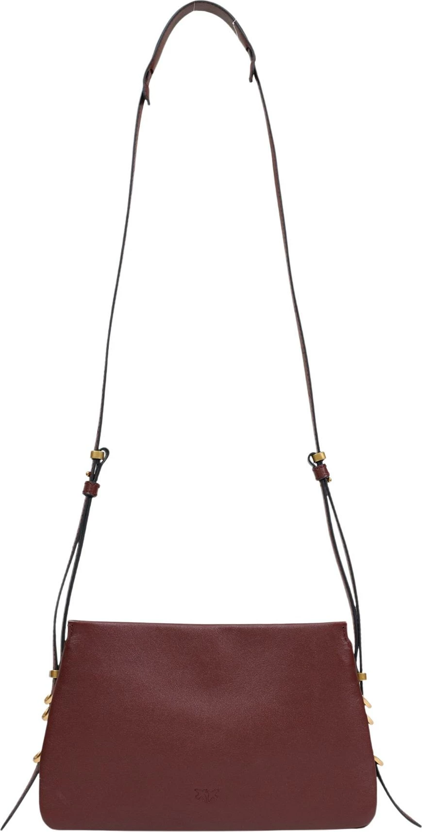 Çantë krahu Pinko Triplet Mini Vitello Morbido 105883 A0QO për femra, vjollcë rrushi