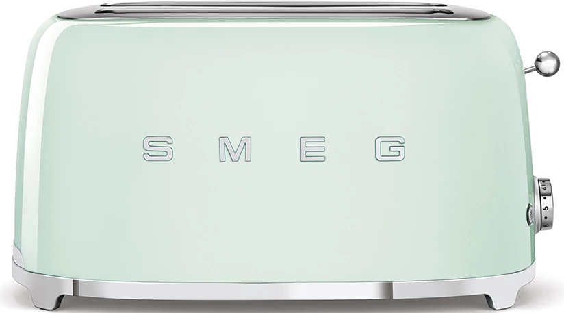 Toster SMEG, 50´ Style TSF02PGEU, 2x4 1500W, i gjelbër 