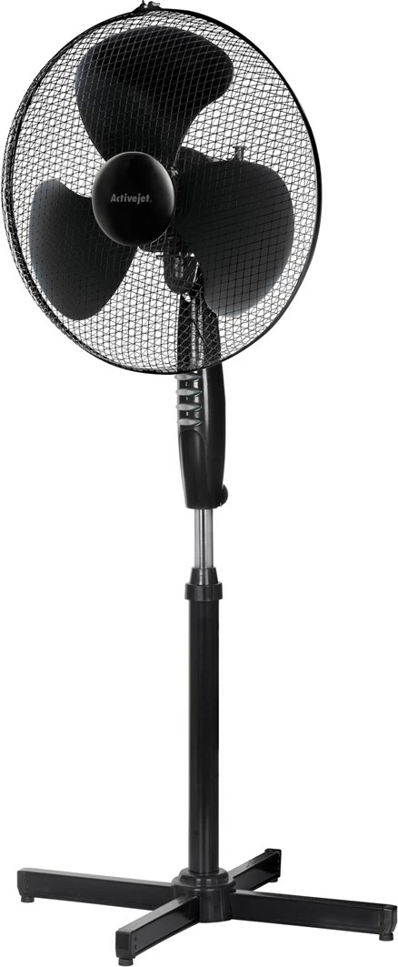 Ventilator qëndror Activejet WSR-40C, 35 cm, 3 shpejtësi, i zi
