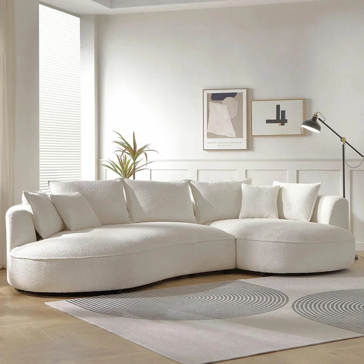 Këndare Venedik, e bardhë, Atelier del Sofa, anë e djathtë
