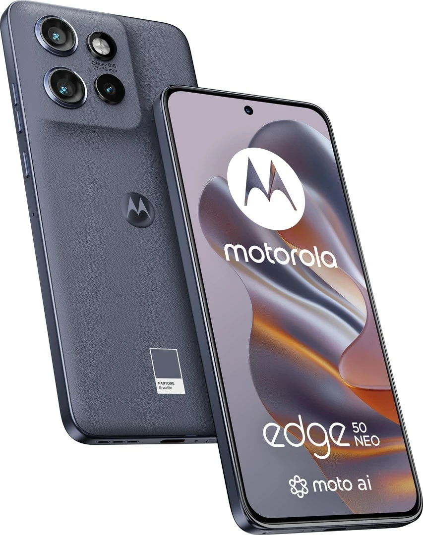 Celular Motorola Edge 50 Neo, 6.36", Android 14, 12 GB RAM, 512 GB, Gri