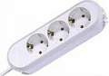 Zgjatues rryme Bachmann SMART, 3x Schuko, kabllo 3 m, Type F, i bardhë