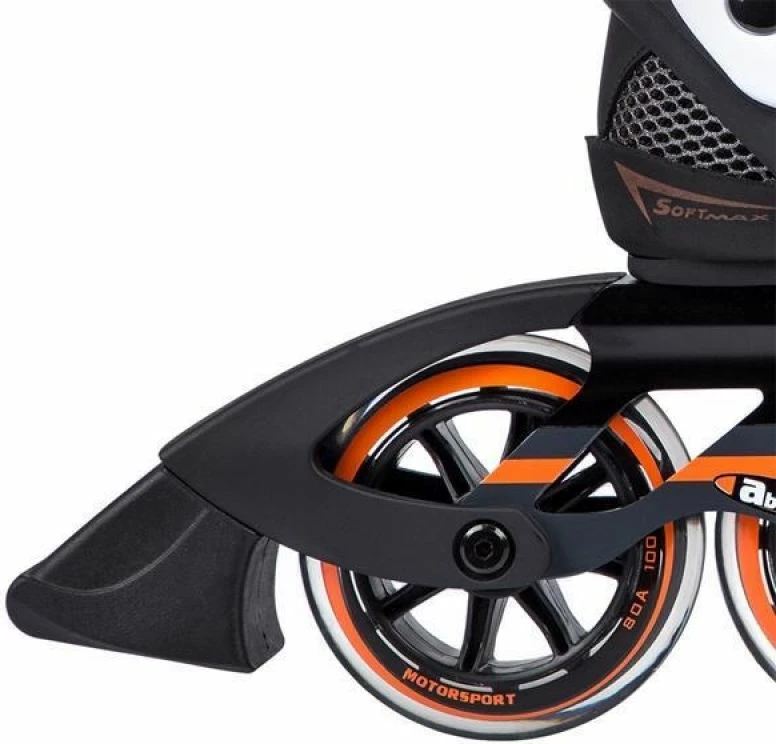 Rollera Nils Extreme unisex, të zeza-portokalli