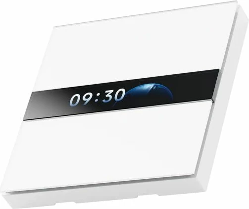 Switch smart Aqara Display Switch V1 EU WS-K02D, ekran 2.08\", Zigbee/Matter, 4 butona, i bardhë, 1 copë