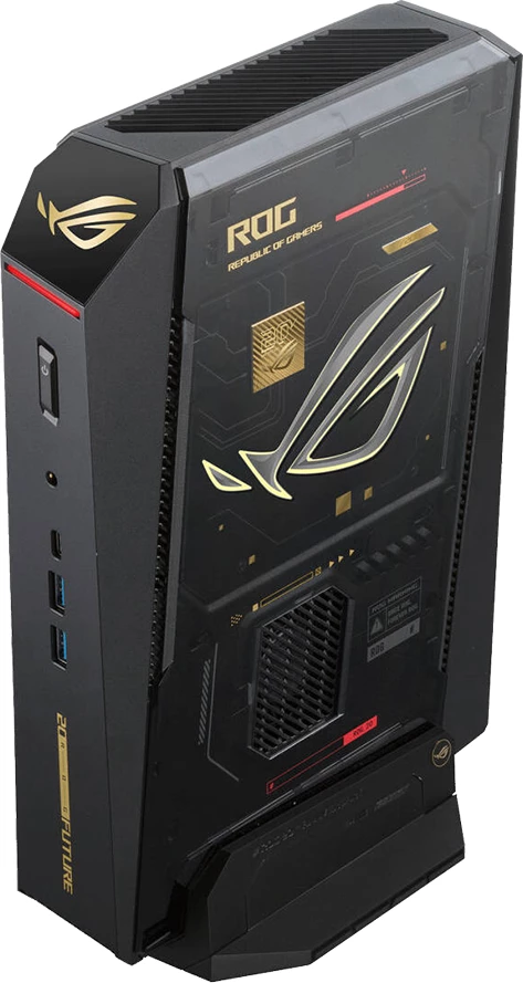 Kompjuter gaming ASUS ROG NUC 16 (20th Anniversary) RNUC16JNK9X8ADA2, Intel Core Ultra 9 290HX, GeForce RTX 5090 24GB, RAM 64GB (32x2), SSD 2TB, WiFi 7, Windows 11 Home, i zi