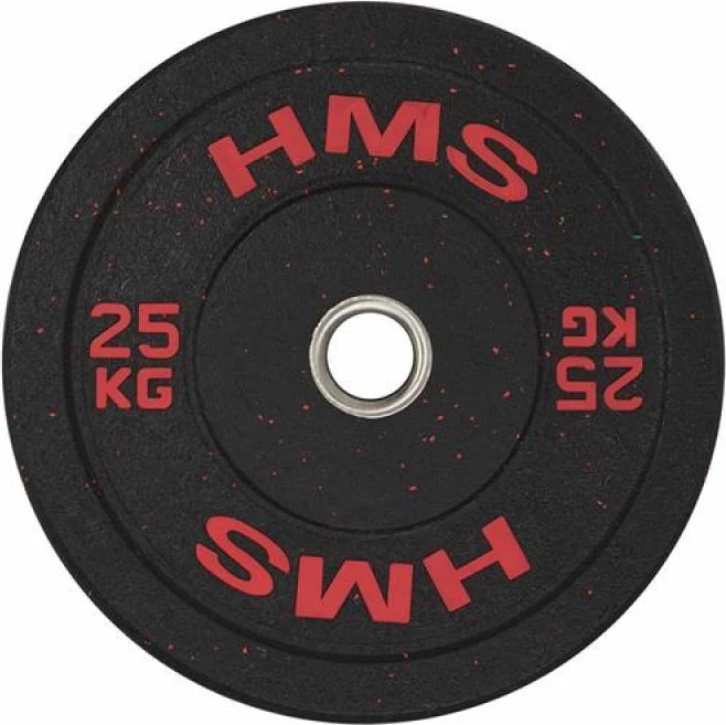 Peshë Olimpike HMS RED BUMPER 25 kg HTBR25