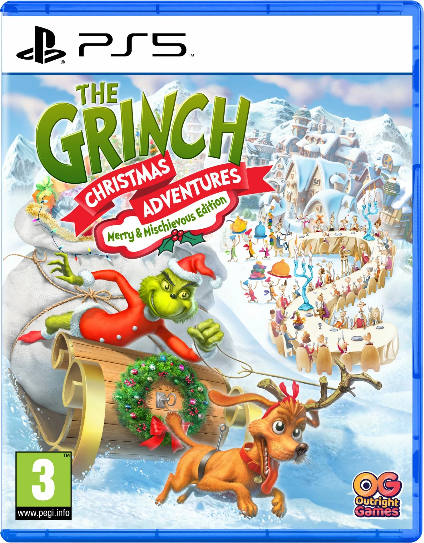 Lojë PS5 Outright Games The Grinch: Christmas Adventures – Merry & Mischievous Edition, PEGI 3