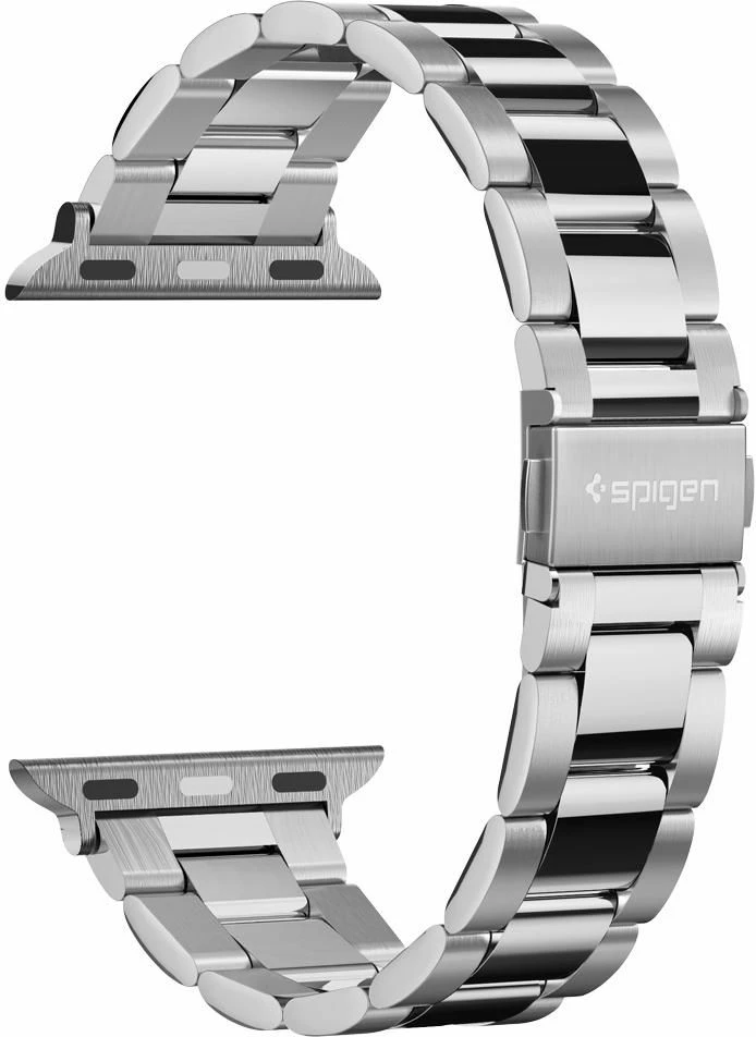 Rrip ore Spigen Modern Fit çelik inox për Apple Watch 4/5/6/7/8/SE 38/40/41 mm, argjend, 1 copë