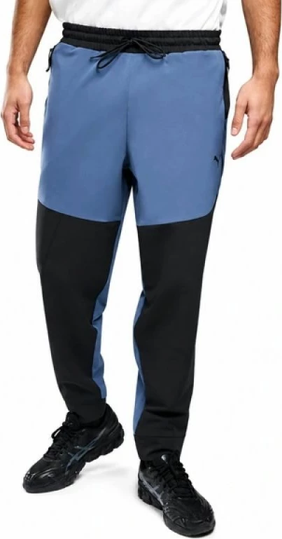 Pantallona sportive meshkuj Puma Tech Woven, kaltër