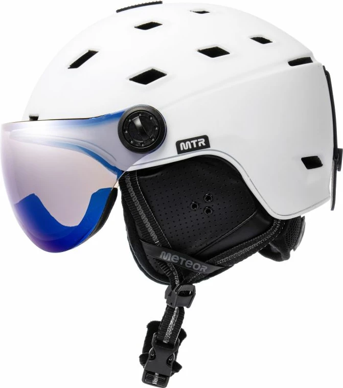 Helmetë për ski Meteor, të bardhë [Madhësia: Standarde]