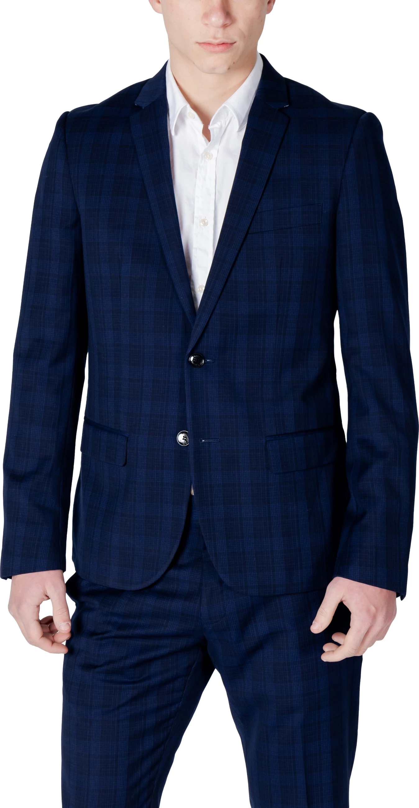 Jakne për meshkuj Antony Morato Bonnie Slim Fit MMJS00018, blu navy