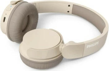 Kufje Philips TAH3209BG/00 Bluetooth on-ear, 25 orë bateri, bezhë